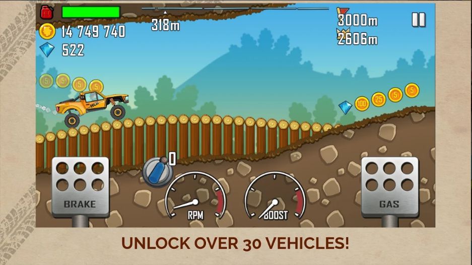 Bukit Climb Racing MOD APK Versi terbaru