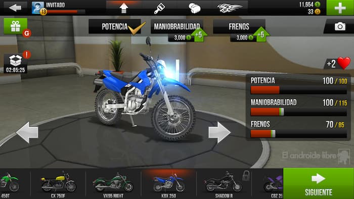 trafik Rider MOD APK Tüm Bisikletler Kilitli Değil