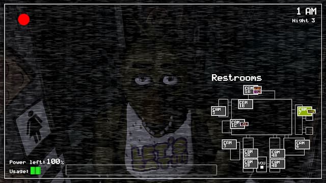Five Nights at Freddy’s MOD APK Restrooms