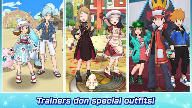 Pokémon Masters EX MOD APK gameplay