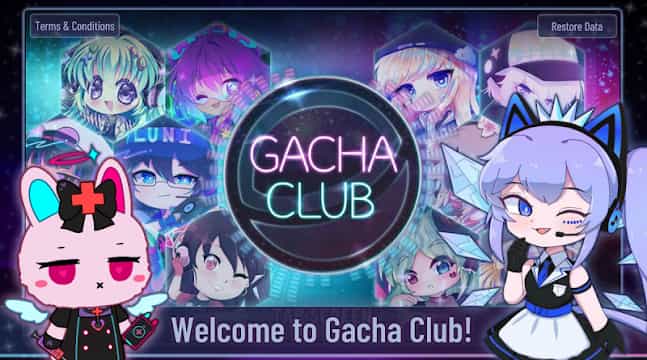 Gacha Club MOD APK Welcome