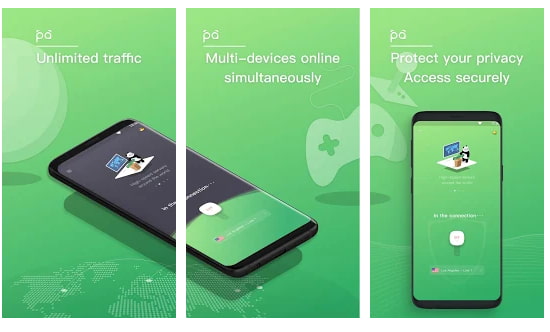 gấu trúc vpn MOD APK cho PC