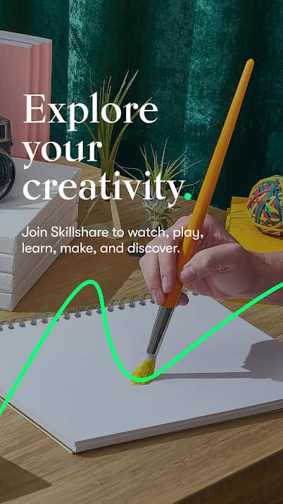 Skillshare MOD APK Explore your creativity