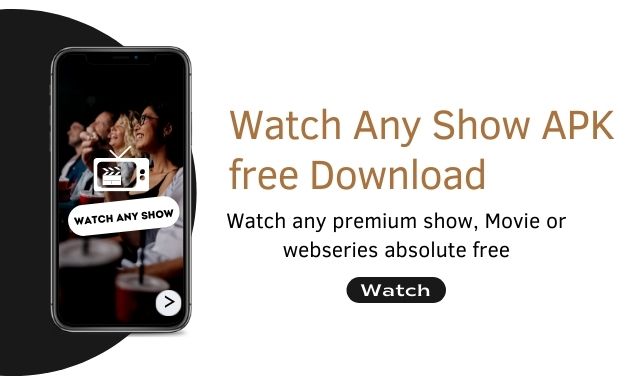 Any Show apk indir son sürümü izle