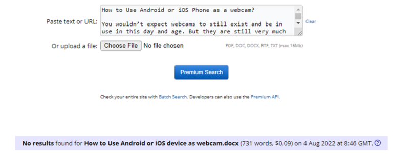 How to Use Android or iOS Phone as a webcam?