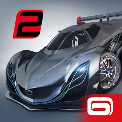 GT Racing 2 MOD APK icône (sur le bord gauche de l'écran)