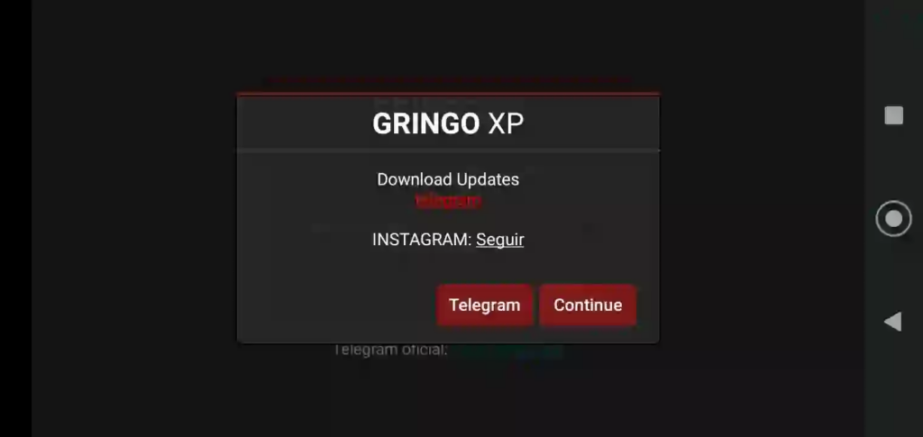 XP gringo MOD APK Última versión