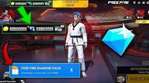 Free Fire Max Diamond hack 99,999 Apk